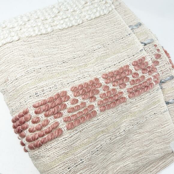 London Kaye Hand Woven Textured Bohemian Hippie Decorative Throw Afghan Blanket - Picture 4 of 6